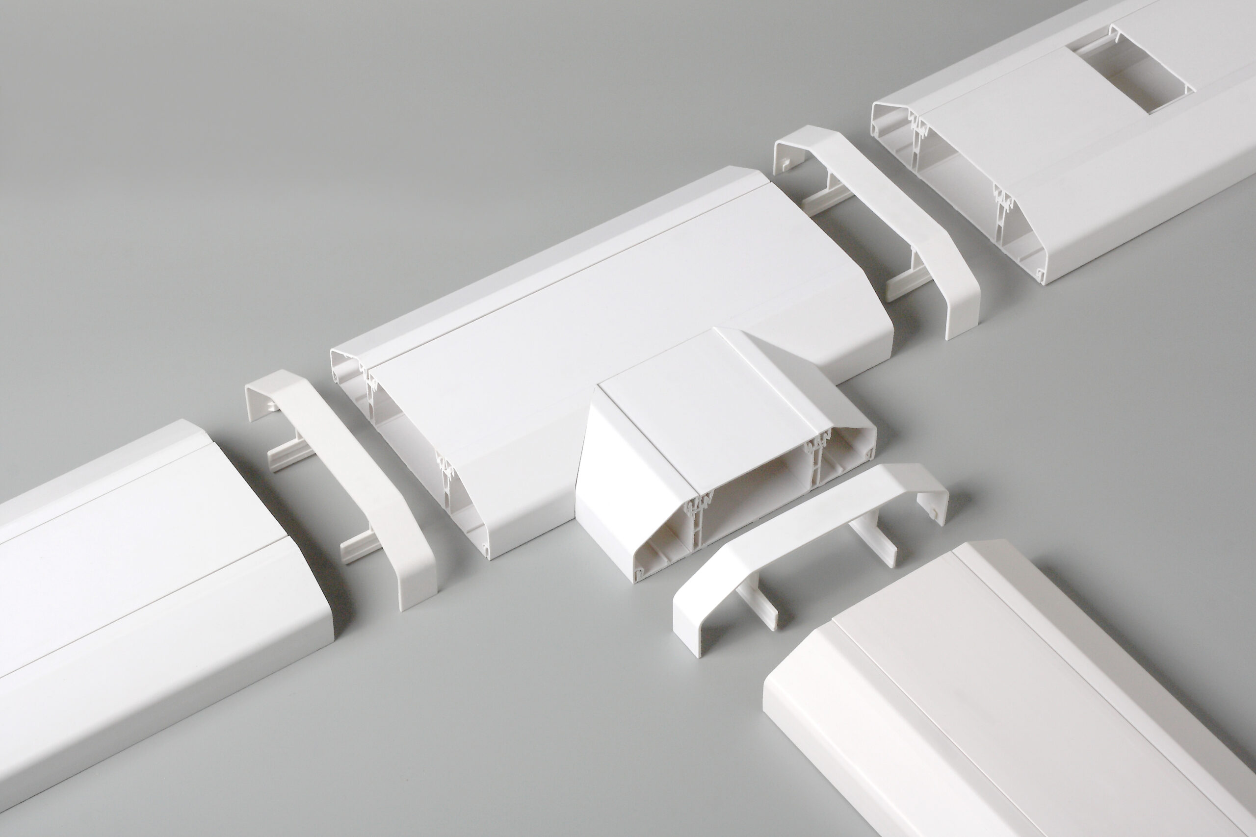 180*50mm Trunking fittings