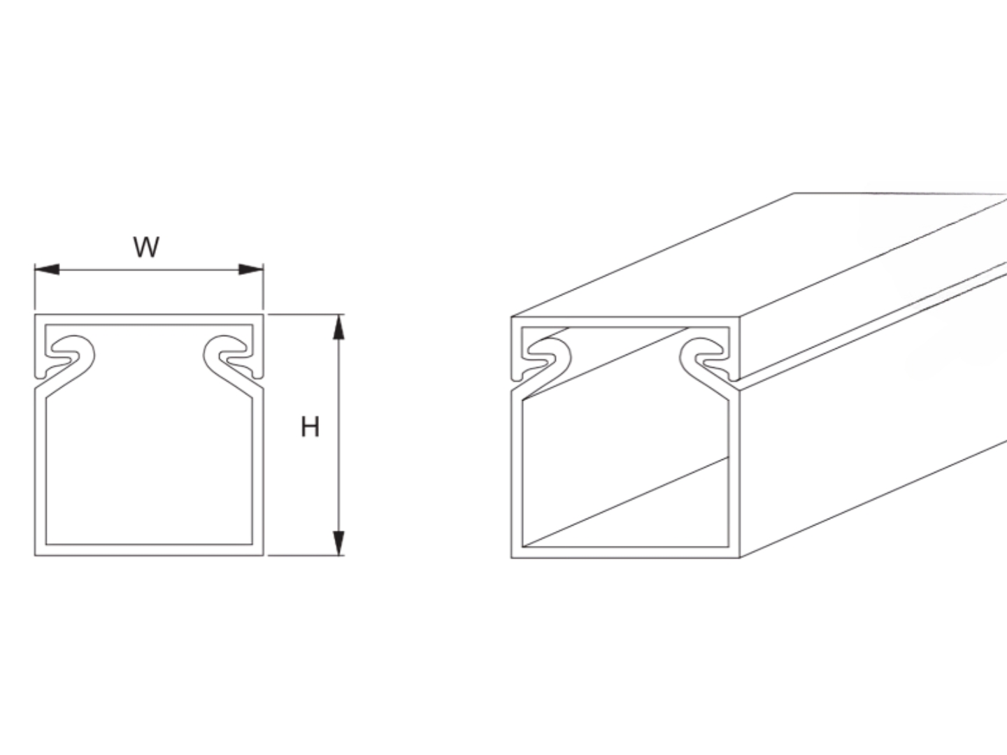 Solid Wire DuctC drawing